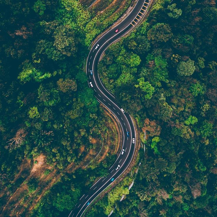 Low-emission nature trail